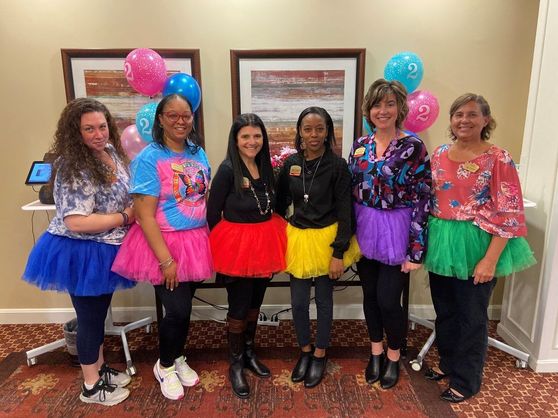 Foto de Brightview Senior Living de: Celebrating in truly vibrant style.