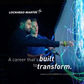 Foto de Lockheed Martin de: A career that's built to transform.