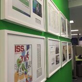 Foto de Go Local Interactive de: Gallery wall of accomplishments
