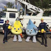 Foto de EPCOR de: Flash and Splash Company Mascots