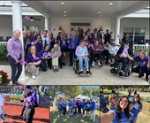 Foto de Brightview Senior Living de: Brightview communities have been busy all month long for their local hashtag#WalkToEndAlzheimers events!